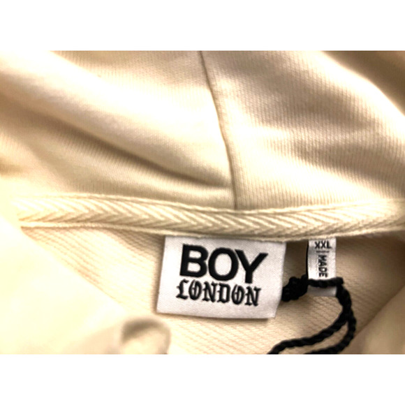 Boy London Hoodie Mens XXL "Let The Weak Be Made Strong "2XL NWT - Picture 7 of 10
